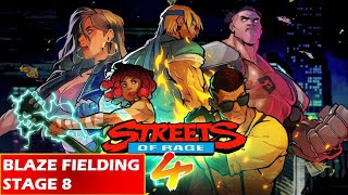 Streets Of Rage 4 Playthrough With Blaze Fielding  Stage 8 art Gallery