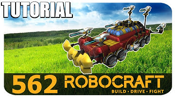 Robocraft Tutorial Tier 8 SMG Wheeled - Let