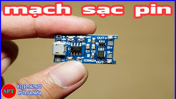 Mạch sạc pin cell 18650 micro usb, mạch sạc TP4056 ✅ #SPTshop 171