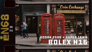 Shooting Kodak 250D on a super 16mm Bolex