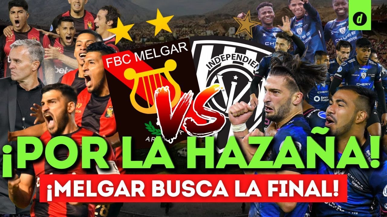 Melgar va por la hazaña ante Independiente del Valle - AS Perú