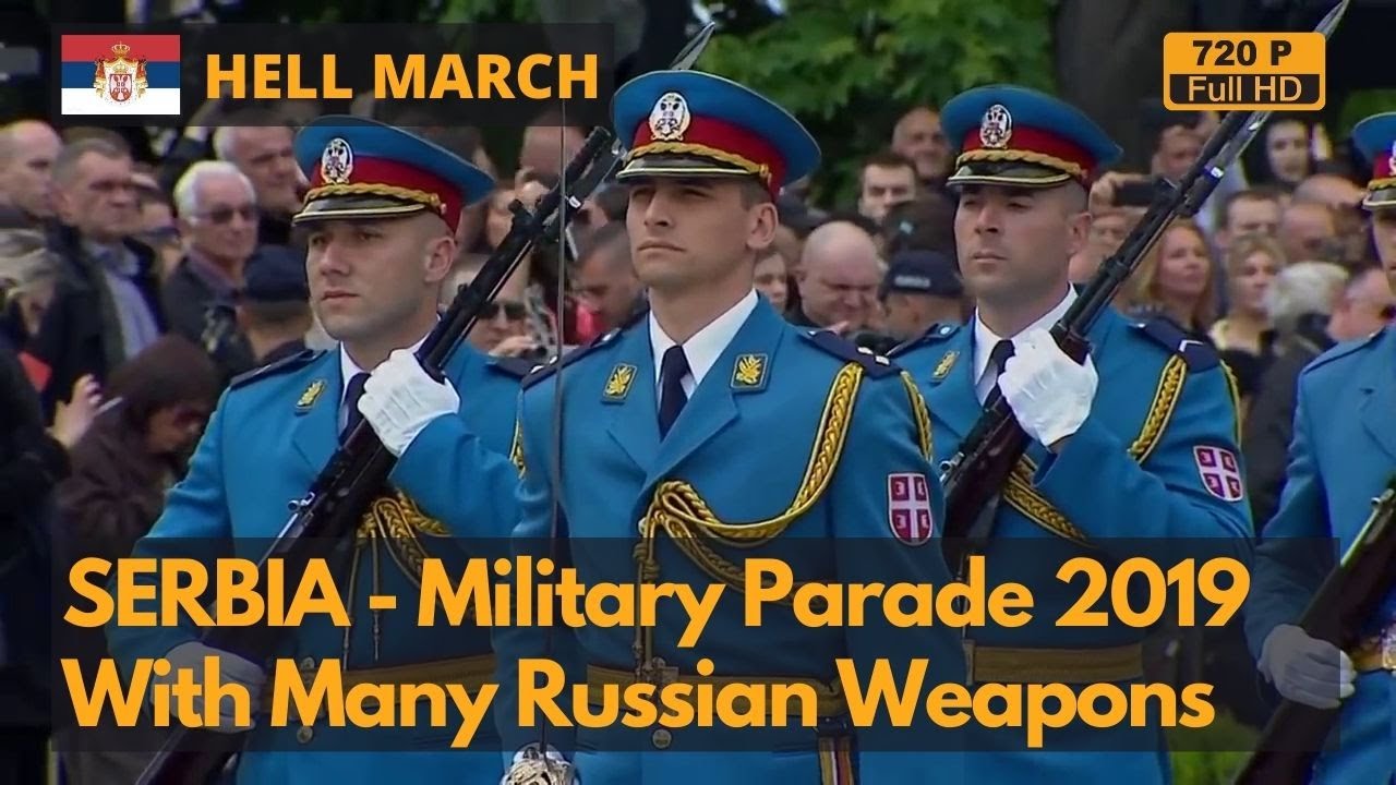 Hell March - Адский марш - военный парад в честь Дня победы Сербии 2019 в Нише (720P)