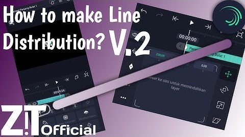 Line Distribution tutorial V.2! | Alight motion