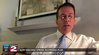 SUNY Oneonta Spring Reopening Plan