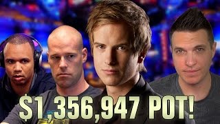 Isildur's Top 5 BIGGEST Pots (ft. Phil Ivey and Patrik Antonius)