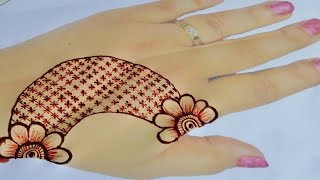 সহজ মেহেদী ডিজাইন /Easy Henna Design 76.