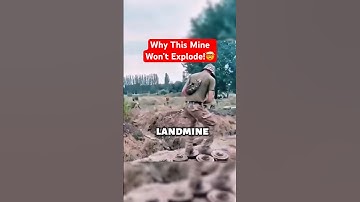 Why Jumping on This Landmine Won’t Make It Explode