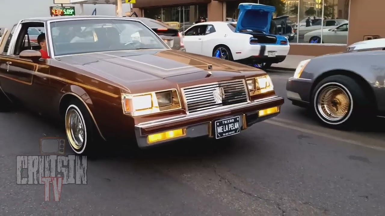Lowriders cruising on a Sunday afternoon. cruisinTv / lowriders cruise