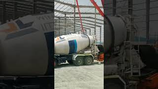 Concrete Pump &amp; Mixer Truck Working Together | Satisfying Construction Work 😱🚧