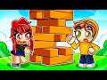 Roblox GIANT JENGA With My BULLY GIRLFRIEND