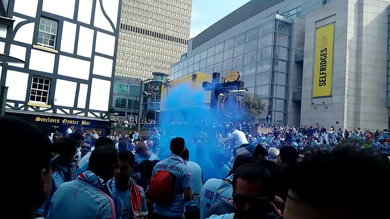 Celta Vigo fans - Manchester