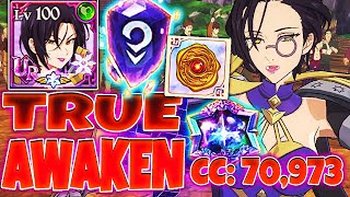 BEST GLOW UP IN GC HISTORY! TRUE AWAKENED INFINITY MERLIN SHOWCASE! | Seven Deadly Sins: Grand Cross