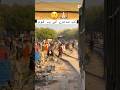 People Step Back as Tezgam Thunders Past Landhi