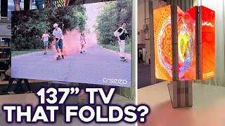 How Much is the New N1 Folding TV from C Seed? | CES 2024 by Gizmodo 2,920 views 4 months ago 1 minute, 31 seconds