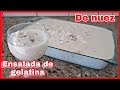 ENSALADA DE GELATINA DE NUEZ FÁCIL Y RIQUISIMA POSTRES PARA NAVIDAD Y AÑO NUEVO|POSTRES NAVIDEÑOS
