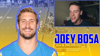 QUICK! | Reacting to JOEY BOSA Highlights!