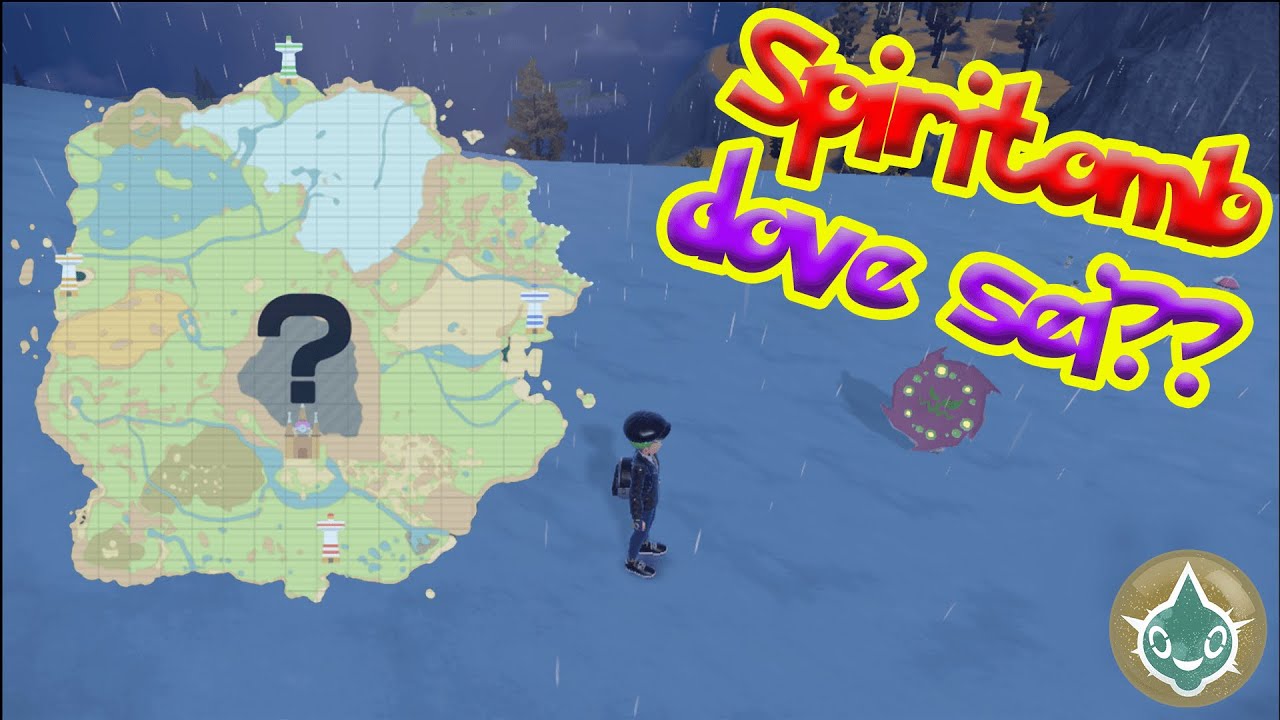 Pok&eacute;mon Scarlatto E Viola - Spiritomb Shiny 6IV Level 100 (commercio Veloce)