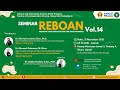 Seminar reboan program studi perpustakaan dan sains informasi vol 14