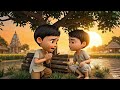 एक गांव में दो दोस्त रवि ओर मोहन की इमोशनल कहानी|@moonhindianimation |@shreya-sg_17 |@aikahaniyan563