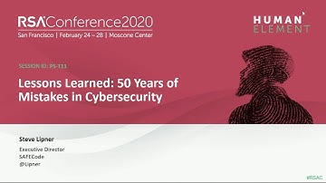 Lessons Learned: 50 Years of Mistakes in Cybersecurity