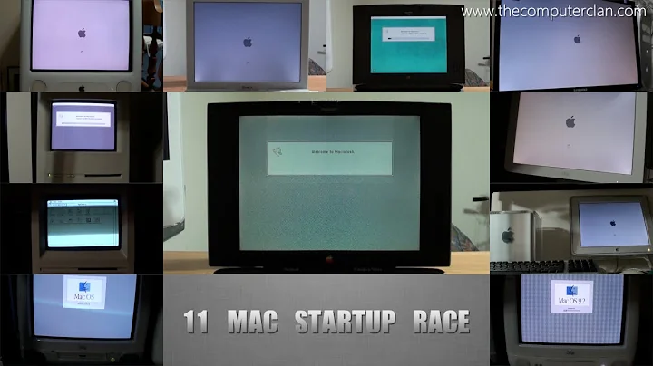 Awesome Mac Startup Race (11 Macs)
