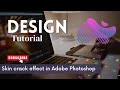 Skin crack effect in Adobe Photoshop #shorts #viralshort #photoshoptutorial #adobe #effect #adobe