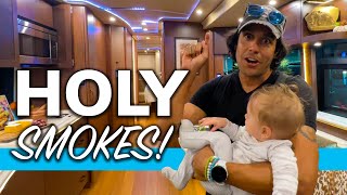 LET'S BUY A CRAZY EXPENSIVE RV! Florida RV Supershow in Tampa #dailyvlog