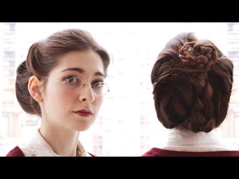 An Everyday Victorian-Style Updo