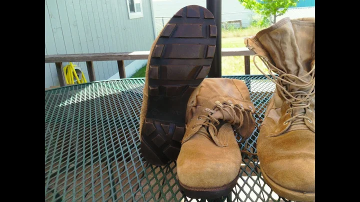 1st and 2nd pattern USGI desert jungle boots
