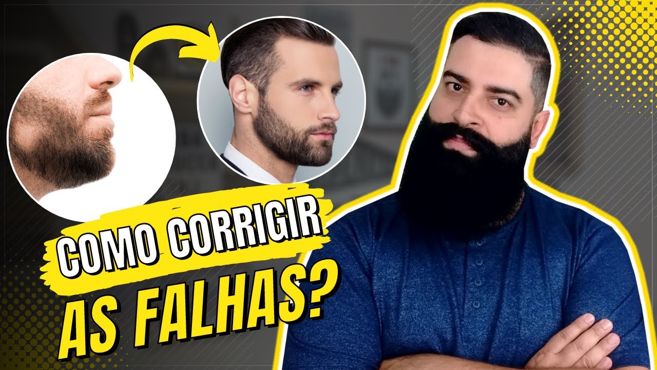 Deixe sua BARBA mais espessa e volumosa: 4 DICAS de como PREENCHER as FALHAS para um visual incrível