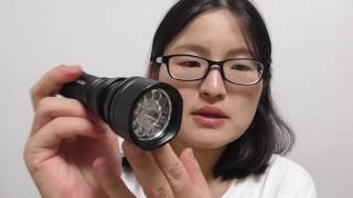 WOLF-EYE  紫外線搭載ライト WOLFEYE UV-Explorer 操作説明