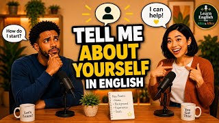 Tell Me About Yourself in English | Easy English Listening & Speaking Practice for Beginners