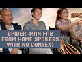Tom Holland & Zendaya Give Spider-Man Far From Home Spoilers With No Context