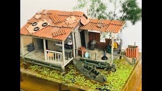 Building Vietnam's Mekong Delta house for aquarium | Full steps as reality|