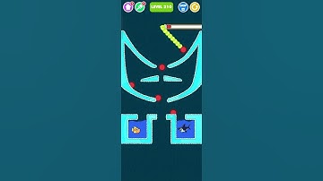 Save The Fish All 210 Level Android,ios Gameplay New Update #shorts #savethefish