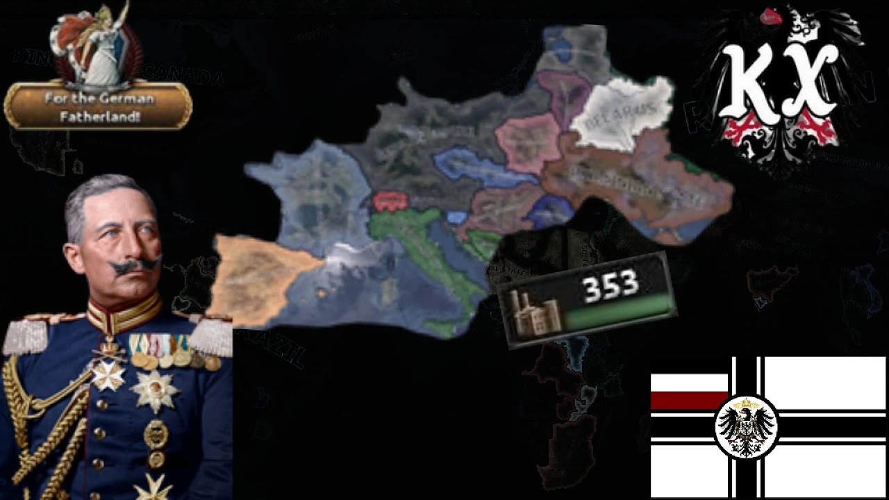 I made the German Empire a European POWERHOUSE in Kaiserredux!