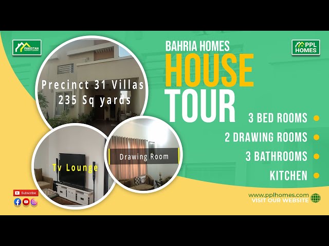 Bahria Homes House Tour Precinct 31