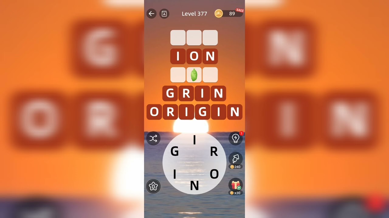 Word Riddles Can you Solve it. Zen Word |Level 377,378| Solution