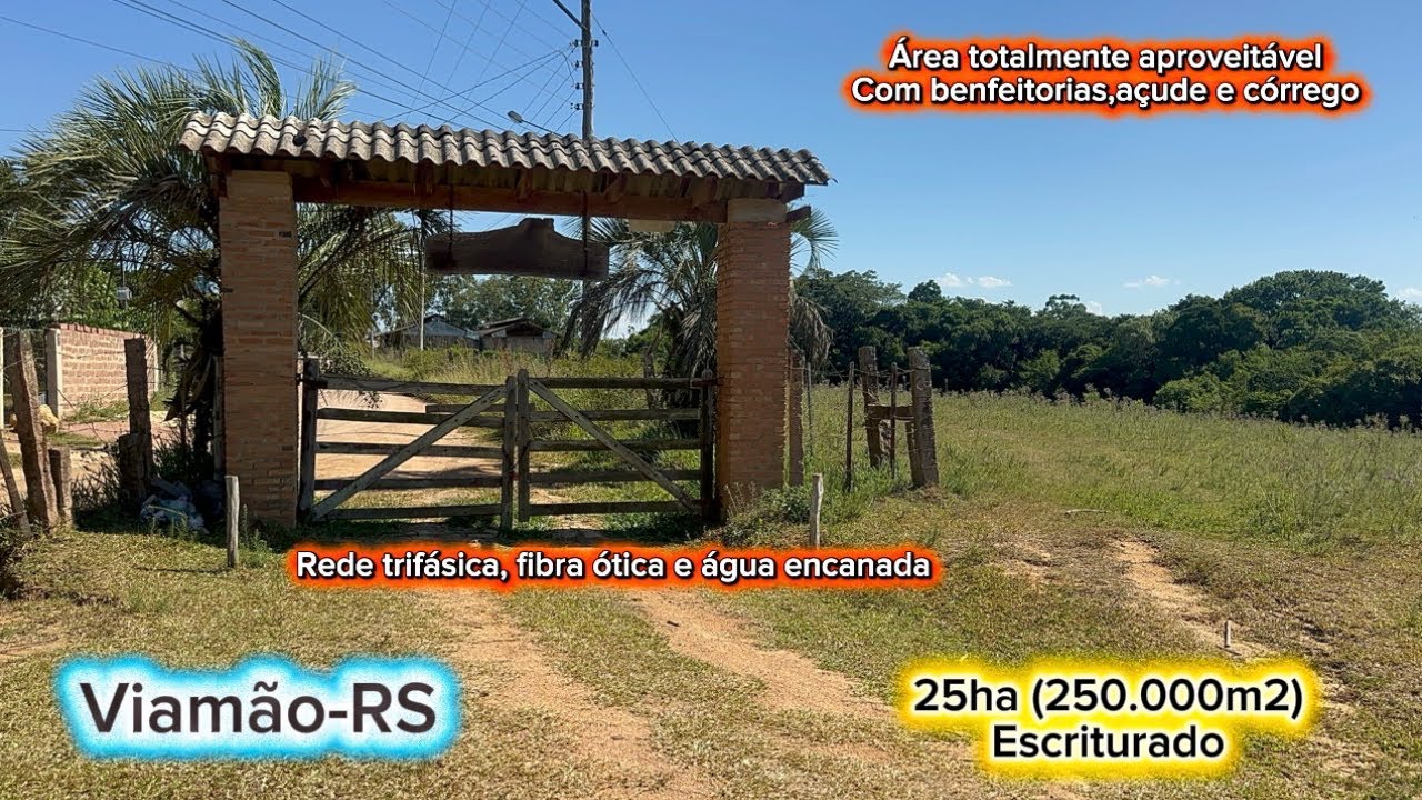 25ha escriturado em Viamão-RS