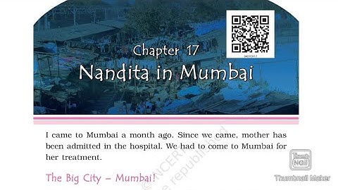 Nandita in Mumbai Chapter 17 EVS class 4 Ncert