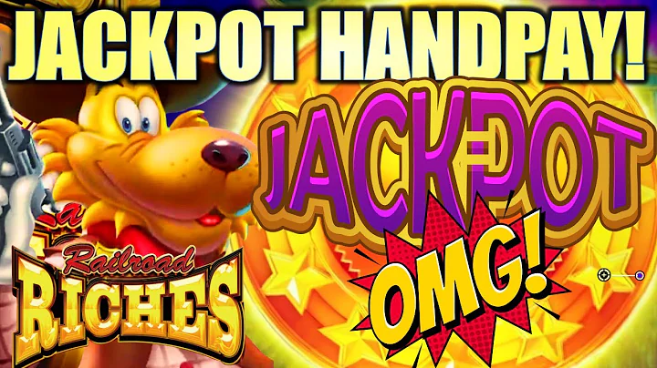 ★JACKPOT HANDPAY!★ HUGE COIN DROP OUT OF NOWHERE!! 🚂 RAILROAD RICHES Slot Machine (SEGA SAMMY)