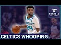 HORNETS CRUSH CELTICS | Charlotte ABOVE .500 in March | Coby White 17p 6a!