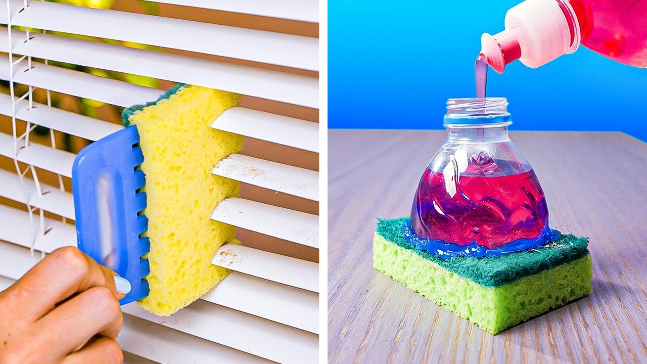 Гениальные DIY-инструменты для уборки, которые стоит попробовать! 🧼🔥