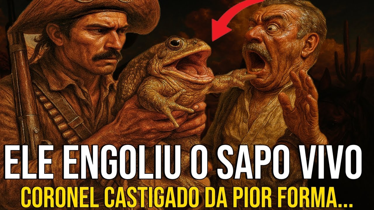 Lampião Fez O Coronel Abusador Engolir Sapos Vivos! (INCRÍVEL)