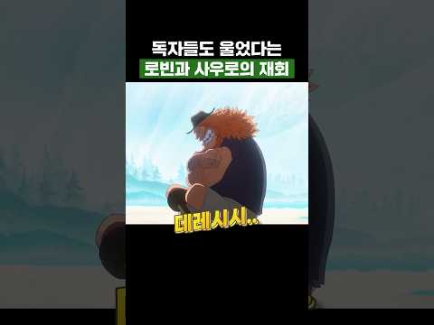 원피스) 독자들도 울었다는 로빈과 사우로의 재회 #원피스 thumbnail
