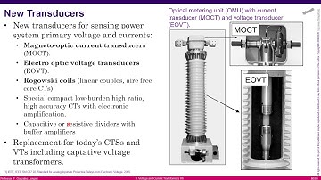 Class 4 Part III.  Conventional and Non-conventional Instrument transformers (3/3)