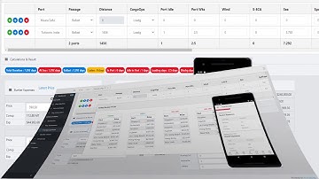 Voyage Estimation for  ship owners, ship operator, charterer, or cargo owner.
