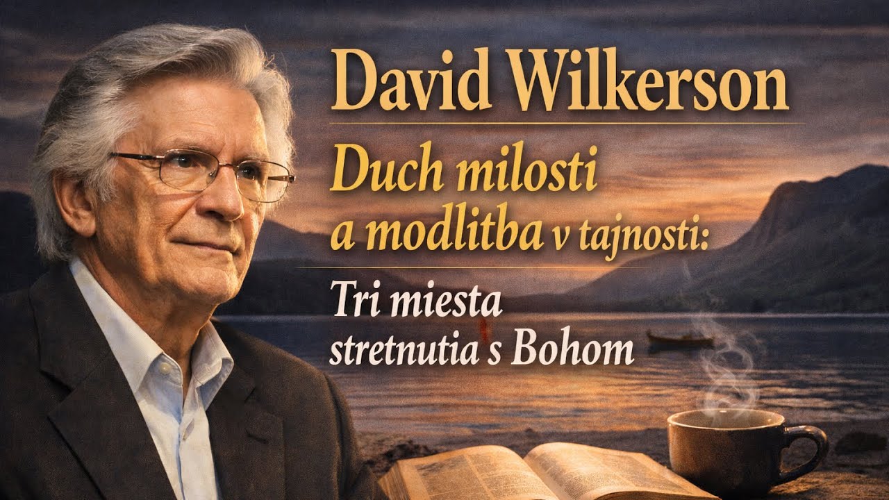 David Wilkerson - Duch milosti a modlitba v tajnosti: Tri miesta stretnutia s Bohom