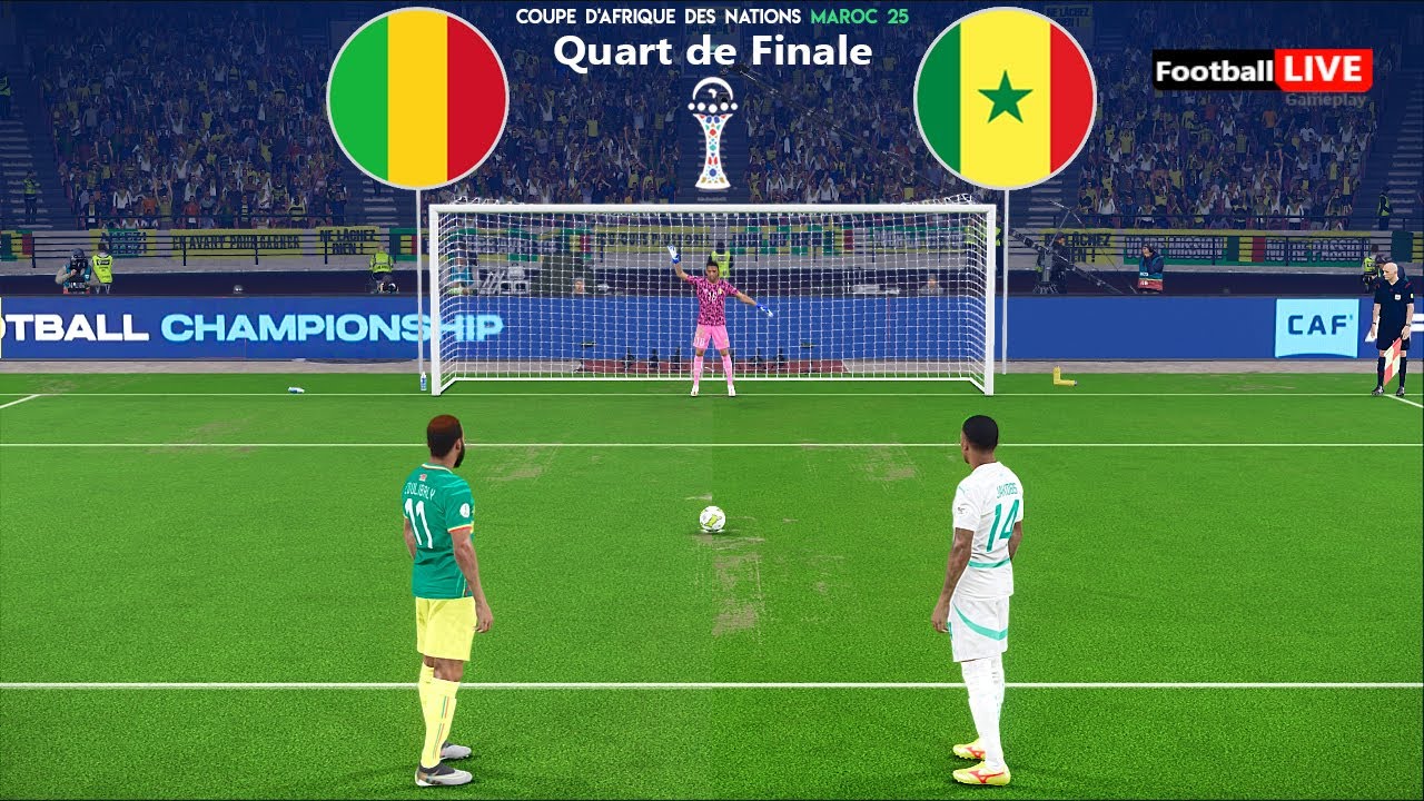 MALI vs SÉNÉGAL - Penalty Shootout | Coupe d'Afrique des Nations 2025 | eFootball PES