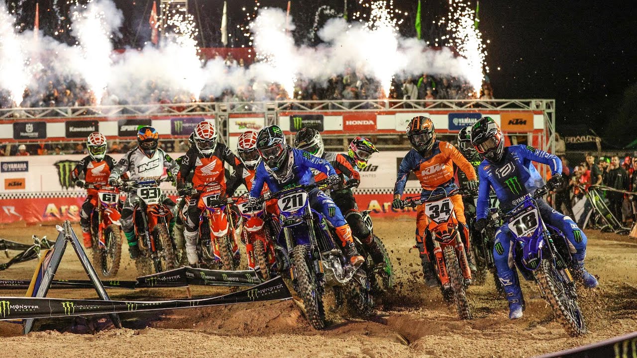 ARENA CROSS 2023 - Corrida Pró (450cc)  2° Bateria | Velocross News